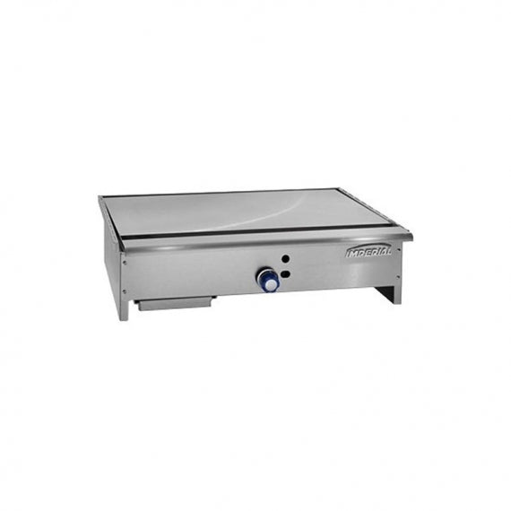 Imperial ITY-48 48" Gas Drop-In Teppanyaki Griddle, Manual Control, 30.000 BTU