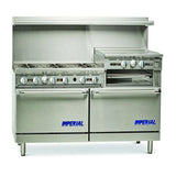 Imperial IR-6-RG24, 60-Inch Gas Restaurant Range