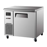 Turbo Air JUR-36-N6 1 Solid Door Undercounter Refrigerator, Side Mount