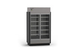 Hydra-Kool KGV-MD-3-S, 75-inch High Volume Refrigerated Glass Door Merchandiser, Self-Contained