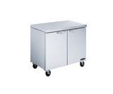 Kool-It KUCF-36-2, 36-inch 2 Solid Doors Undercounter Freezer