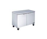 Kool-It KUCF-60-2, 60-inch 2 Solid Doors Undercounter Freezer