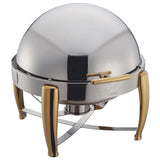 103A - Virtuoso Collection 6 Quart Full-size Roll-Top Chafer, Extra Heavyweight