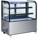 Marchia MB48 48-inch Floor Model Curved Glass Refrigerated Display Case
