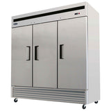 Atosa MBF8508GR Bottom Mount 3-Door Refrigerator