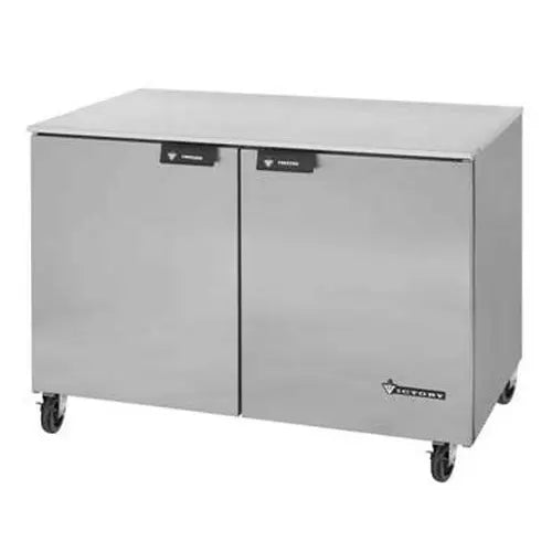 Victory Refrigeration UR-48-SST 48" Value Line Undercounter Refrigerator w/ 3" Casters