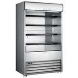 Marchia MDS48 48-inch Open Refrigerated Display Merchandiser, 81.5-inch Height S/S 220V