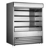 Marchia MDS72 72-inch Open Refrigerated Display Merchandiser, 81.5-inch Height S/S 220V