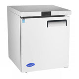 Atosa MGF840GRL 27-Inch Undercounter Refrigerator, Left Hinged
