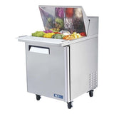 Turbo Air MST-28-12-N 1 Solid Door Mega Top Unit