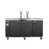 Maxx Cold MXBD72-2BHC Three Keg, Two Tower Beer Dispenser