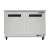 Maxx Cold MXCF48UHC Undercounter Freezer, Double Door
