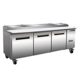 Maxx Cold MXCPP92HC Triple Door Pizza Prep Table