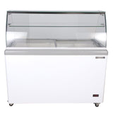 Maxx Cold MXDC-8 White Ice Cream Dipping Cabinet