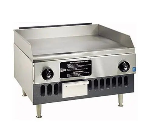 Grindmaster-Cecilware BG24 24" W Counterop Medium Duty Gas Griddle - 32 kBTU