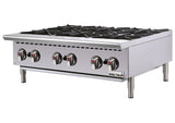 Winco NGHP-6, 36-Inch 6-Burner Spectrum Gas Hot Plate