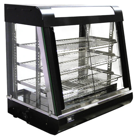 Omcan DW-CN-0686 - 27" Dual Service Heated Display Case