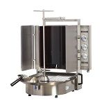 Inoksan PDE303N, 100 Lbs Electric Gyro Machine, Bottom Motor, Robax Glass, NSF, ETL