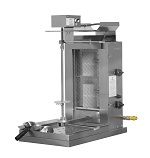 Inoksan PDG102MN, 100 Lbs Gas Gyro Machine, Top Motor, Wire Mesh, NSF, ETL