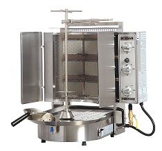 Inoksan PDG300NM, 100 Lbs Gas Gyro Machine, Bottom Motor, Wire Mesh, NSF, ETL