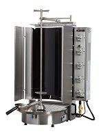 Inoksan PDG500NR, 200 Lbs Gas Gyro Machine, Bottom Motor, Robax Glass, NSF, ETL