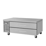Turbo Air PRCBE-60R-N, 2 Drawers 60-inch SS Chef Base Refrigerator