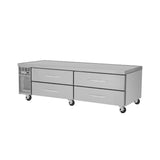 Turbo Air PRCBE-84R-N, 4 Drawers 84-inch SS Chef Base Refrigerator
