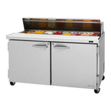 Turbo Air PST-60-N 2 Solid Doors Sandwich/Salad Prep Table