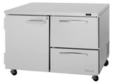 Turbo Air PUR-48-D2L-N, 2 Drawers 1 Left-Hinged Door Undercounter Refrigerator