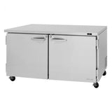 Turbo Air PUR-60-N 2 Solid Doors Undercounter Refrigerator