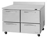 Turbo Air PWR-48-D4-N, 4 Drawers Worktop Refrigerator