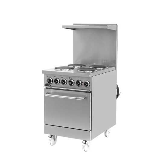 Pegasus R-24E, 24-Inch Electric Range With 6 Stage Heat Controls - 208V