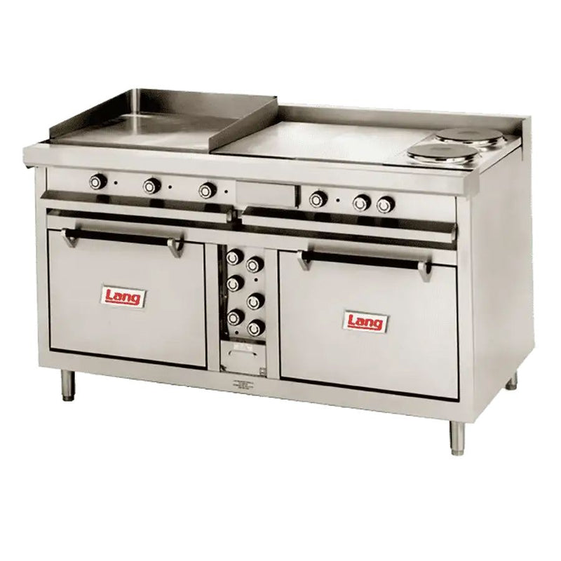 Lang Manufacturing R60S-ATC, 60-Inch Electric Heavy Duty Range