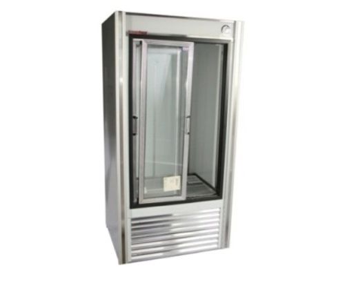 Universal Coolers RW-38-SC-IT 38x30x75-Inch Beverage Cooler, Glass Sliding Doors, Illuminated Top, Self-Contained