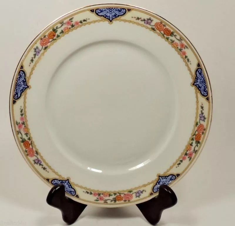 KPM FINE CHINA KPM7 GERMANY DISHES 2 DINNER PLATES 9 5/8"