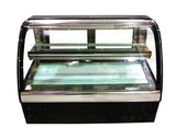 Omcan SCLG4-80FH, 19.25x36.5x27.75-Inch Refrigerated Showcase, 2.8 Cu. Ft (Discontinued)