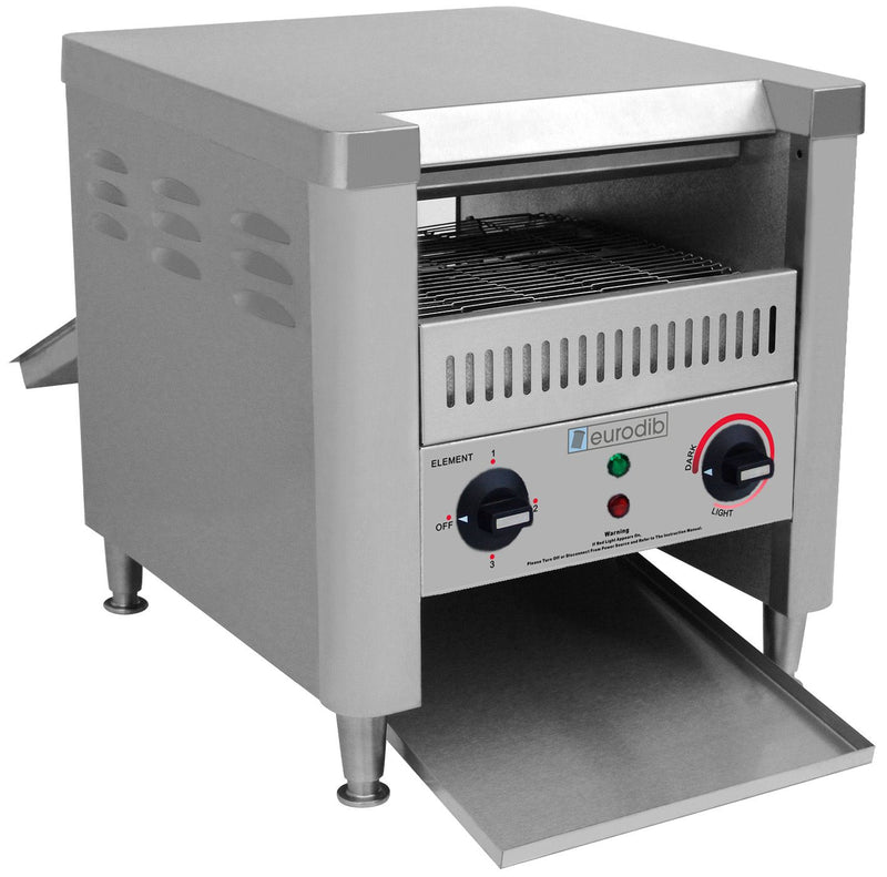Eurodib SFE02710, Stainless Steel Conveyor Toaster, 240V, 2600W, ETL
