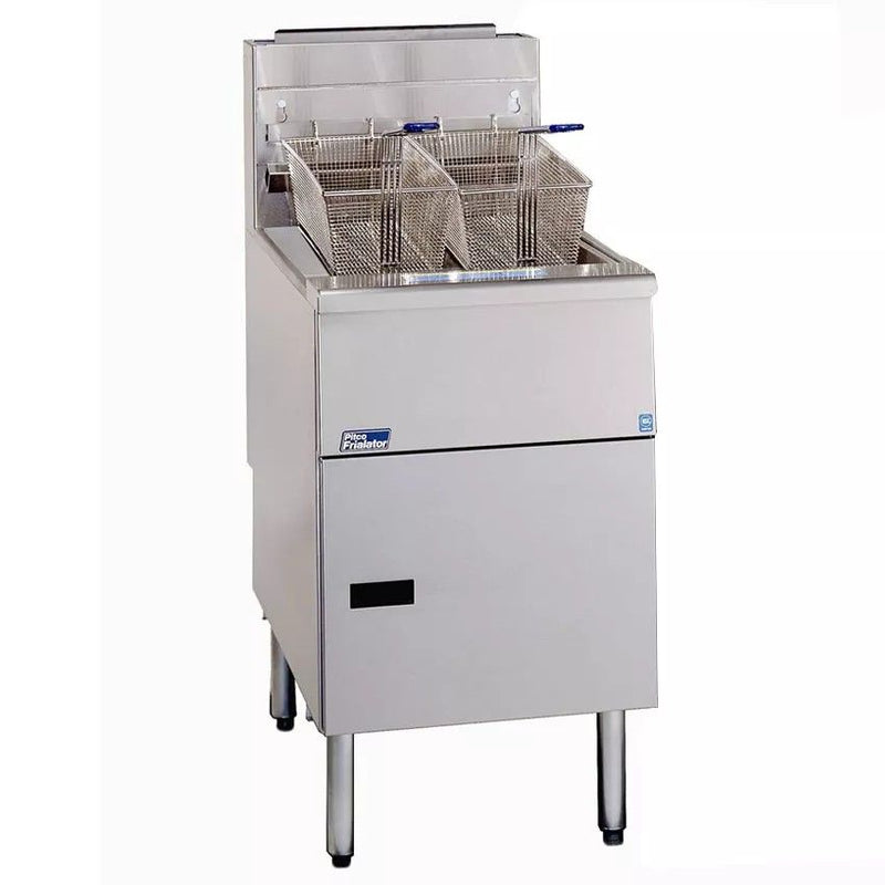 Pitco SG18-S, Floor Model Gas Fryer