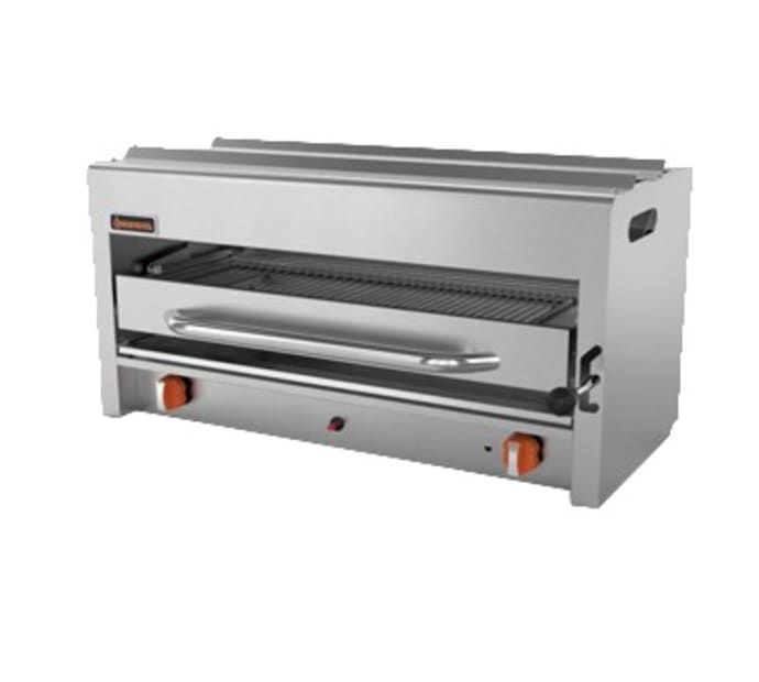 Sierra SRS-24, 24-inch Salamander Charbroiler with 1 Burner, 20,000 BTU