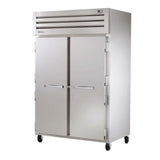 True STR2F-2S-HC, 52.63-Inch 56.0 cu. ft. Top Mounted 2 Section Solid Door Reach-In Freezer