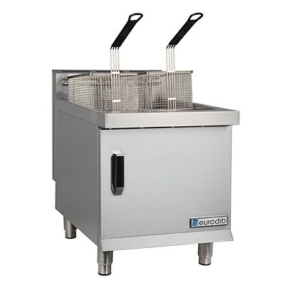 Eurodib T-CF30, 4 Burners Gas Fryer, 53 000 BTU