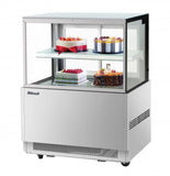Turbo Air TBP36-46FN-S, 36-inch 2 Tiers Stainless Steel Refrigerated Bakery Case, Front Open