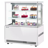 Turbo Air TBP48-54FN-W, 48-inch 3 Tiers White Refrigerated Bakery Case