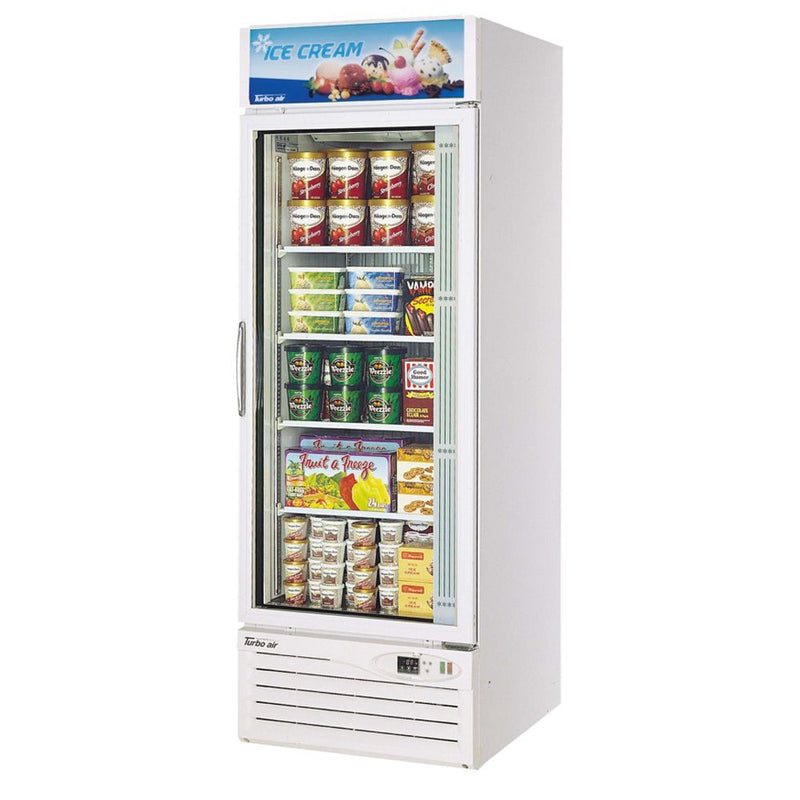 Turbo Air TGF-23F-N Freezer 1 Door Swing Glass Merchandiser