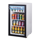 Turbo Air TGM-5R-N6 Refrigerator Countertop Merchandiser, White Cabinet w/ Black Framed Front (Discontinued)