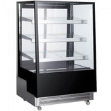 Marchia TMB36 36-inch Floor Model Slanted Glass High Refrigerated Display, Tall