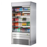 Turbo Air TOM-36L-UF-S-1S-N, 34-inch Horizontal Low Profile Open Display Case