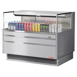 Turbo Air TOM-48L-UF-S-1S-N, 46-inch Horizontal Low Profile Open Display Case
