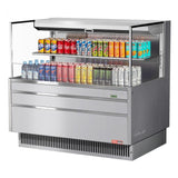 Turbo Air TOM-48L-UF-S-2S-N, 46-inch Horizontal Low Profile Open Display Case, 1 Shelf