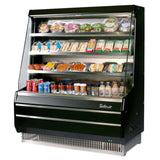 Turbo Air TOM-50MB-N Open Display Vertical Merchandiser 50-Inch L Medium-Black (Discontinued)